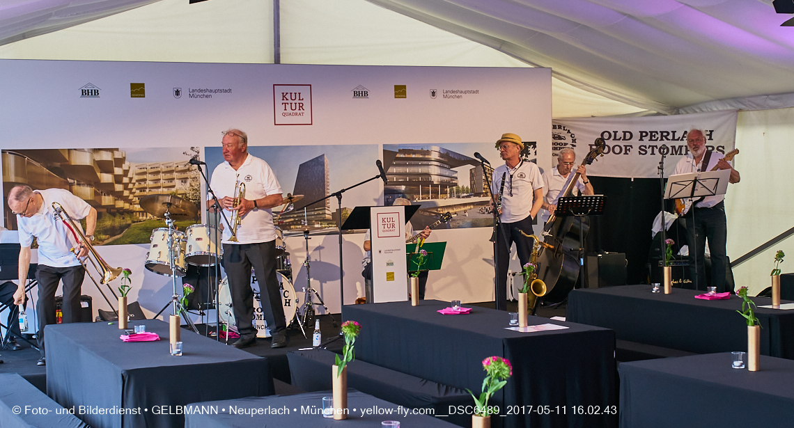 11. Mai 2017 - Grundsteinlegung für die LOGE und dem Kulturquadrat in Neuperlach